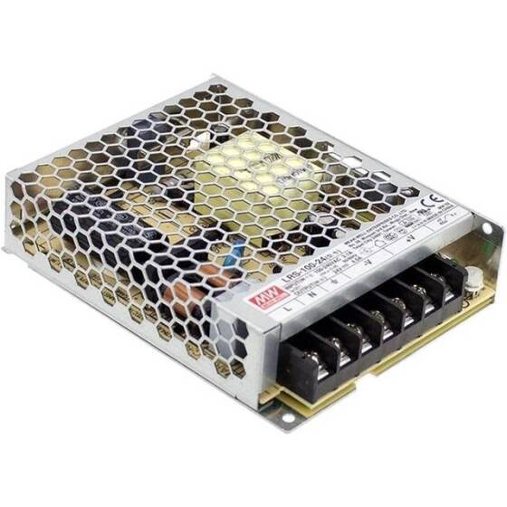 Original Taiwan MEAN WELL LRS-100-24 Power Supply - 1