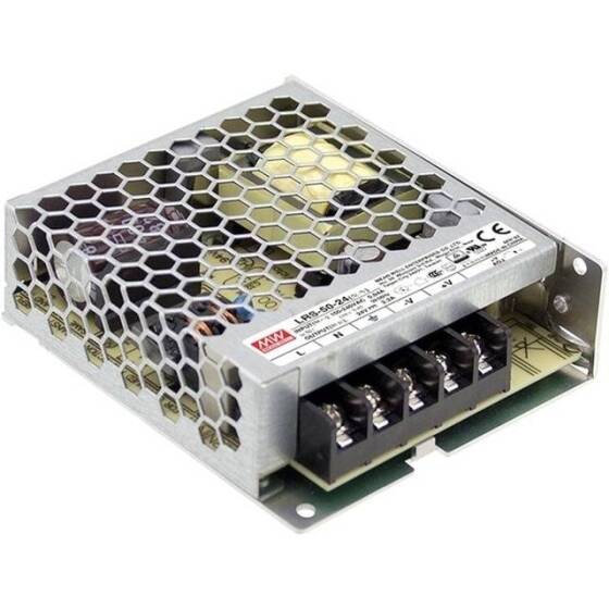Original Taiwan MEAN WELL LRS-50-5 Power Supply - 1