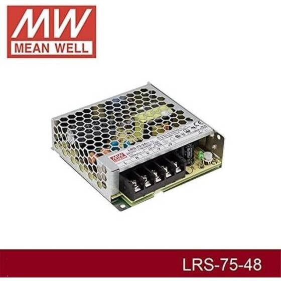 Original Taiwan MEAN WELL LRS-75-48 Power Supply - 2