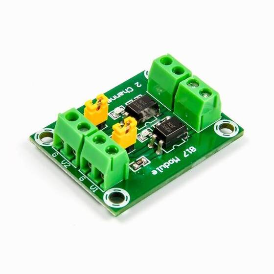 PC817 2 Channels Optocoupler Isolation Module - 11