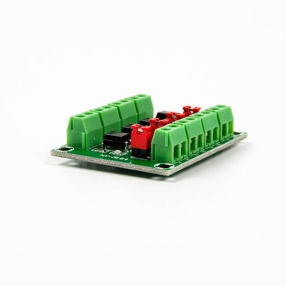 PC817 4 Channels Optocoupler Isolation Module - 1