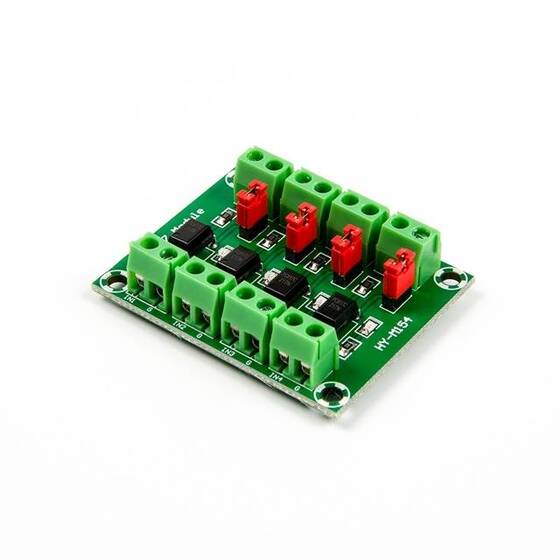 PC817 4 Channels Optocoupler Isolation Module - 9