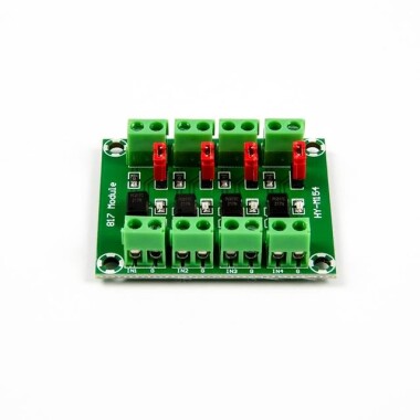 PC817 4 Channels Optocoupler Isolation Module - 12