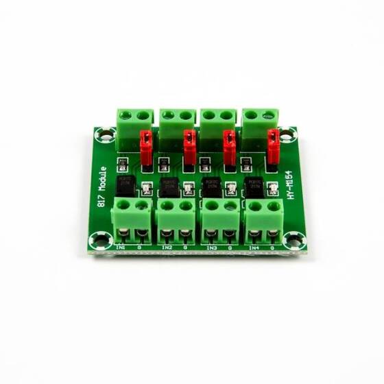 PC817 4 Channels Optocoupler Isolation Module - 12