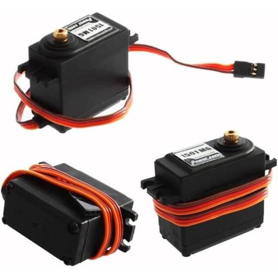 POWER HD-1501MG ALL Metal Gear High Torque Servo Torque 17kg - 1
