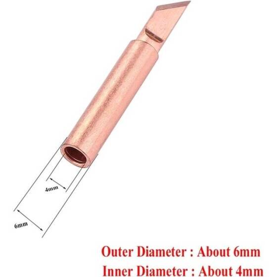 Pure Copper 900M-T-K Soldering Tips - 3
