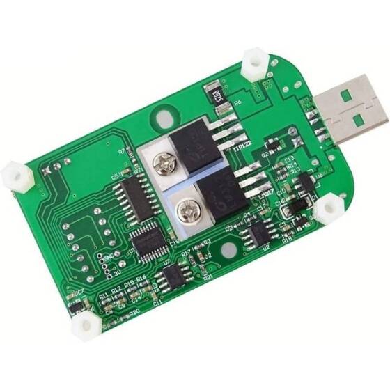 RD LD25 USB Interface Electronic Load ResisTor Discharge Battery Test LED Display Fan Adjustable Current Voltage 4A 25W - 3