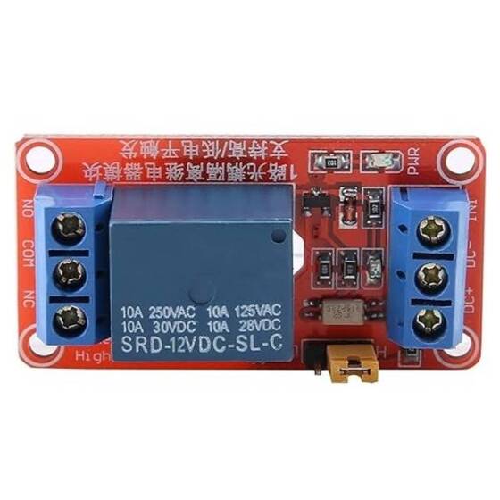 Relay Output 1 way Relay Module 12V Low Level Trigger With Optocoupler - 3