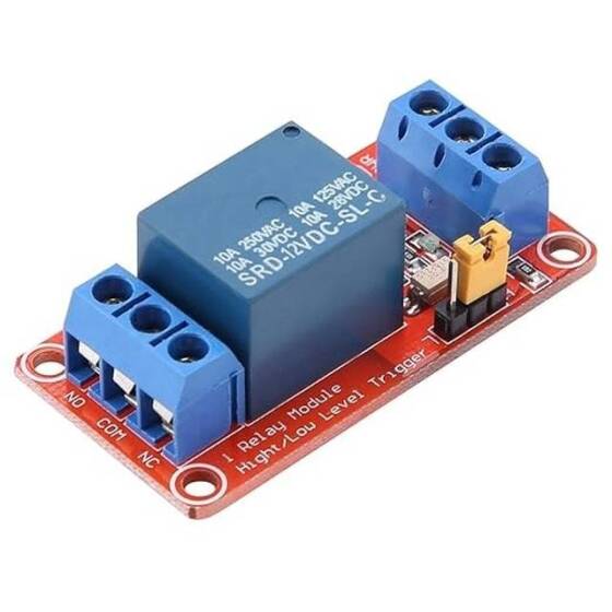 Relay Output 1 way Relay Module 5V Low Level Trigger With Optocoupler - 1
