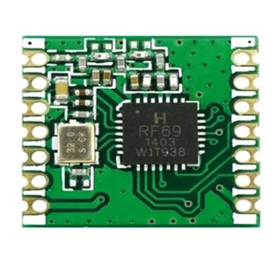RFM69CW-868S2 868Mhz SMD SubGhz Module - 1