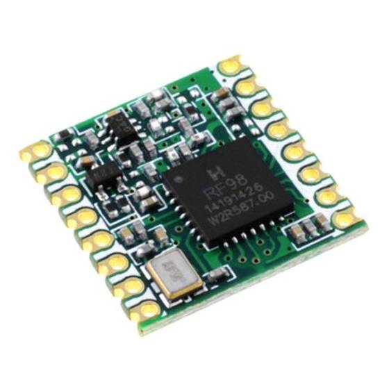 RFM98W-433S2 433Mhz SMD SubGhz Module - 1