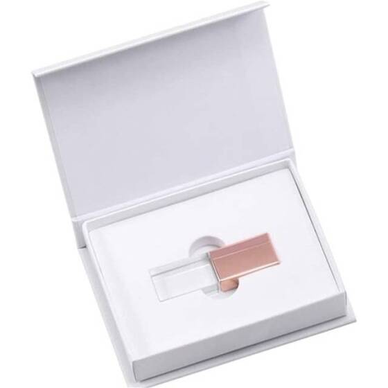 Robot Cube Rose Gold U303 Zodiac Ox U Disk USB3.2 16GB - 1