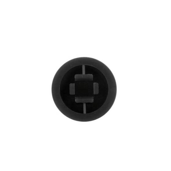 Round Cap For Square Tactile Switch For 12x12x7.3mm Square Switch Black Color - 6