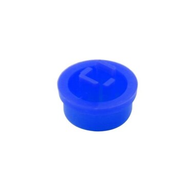 Round Cap For Square Tactile Switch For 12x12x7.3mm Square Switch Blue Color - 4