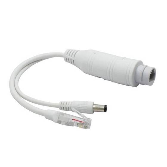 SDAPO FS5712W White Waterproof 100M PoE Splitter 12V - 1