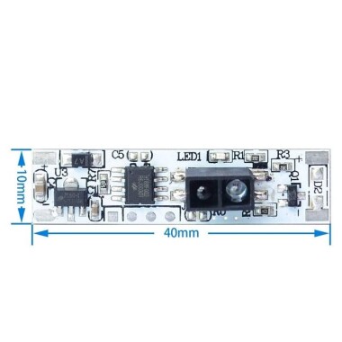 Short Distance Scan Sensor Sweep Hand Sensor Switch Module 36W 3A Constant Voltage for Auto Smart Home Compatible - 2