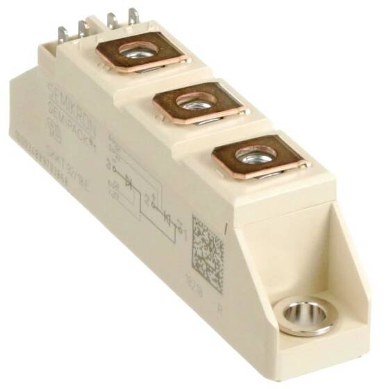 SKKT92/18E 95A 1800V Thyristor Diode Module - 1