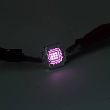SMD 10W High Power LED Bulb Pink - 4