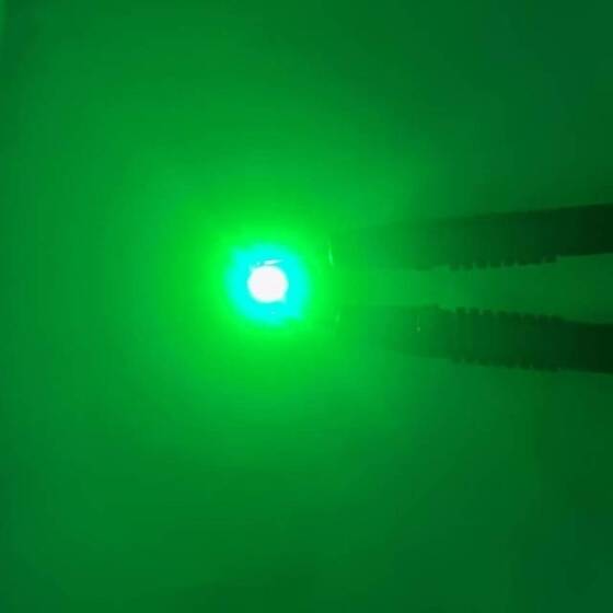 SMD 3W High Power LED Bulb Pure Green - 4