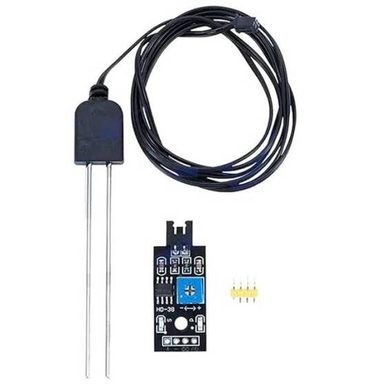 Soil Moisture Sensor Detector Module Soil Moisture Humidity Test Sensor with 1.3M Cable - 2