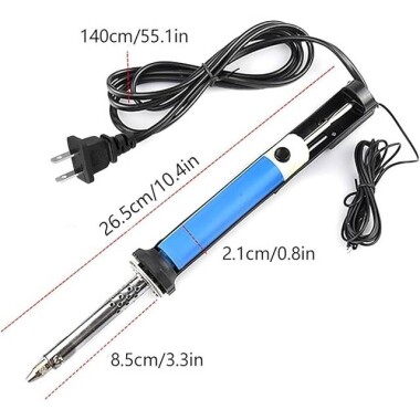 Soldering Iron 40W 220V EU Plug - 2
