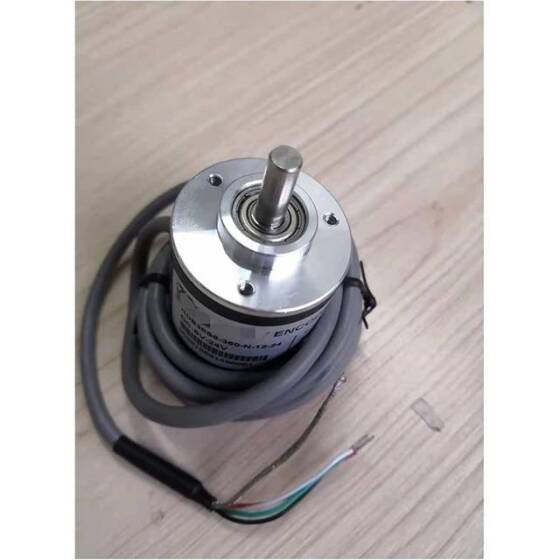 Solid Shaft D6mm DC5-24V 360 Pulses PNP Incremental Photoelectric Rotary Encoder - 3