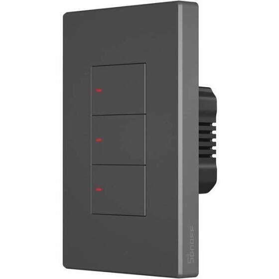 Sonoff M5-3C-120 Wifi Smart Wall Switch 120 Type 3 Gang US Standard - 1