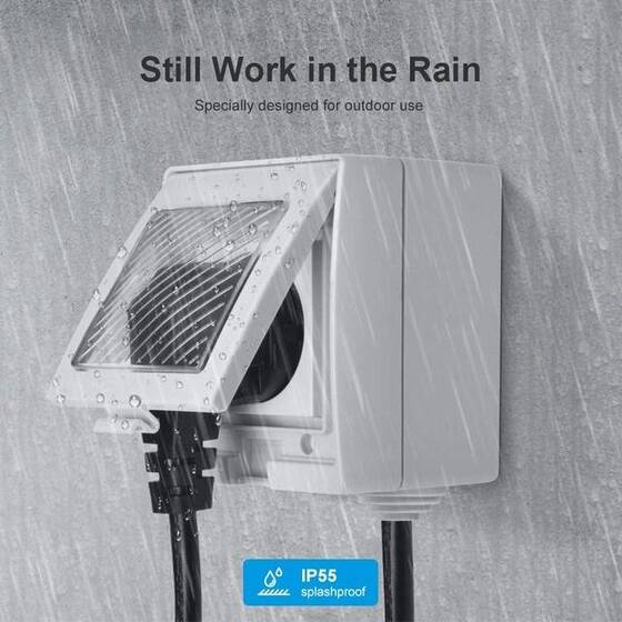 Sonoff S55TPB-US WiFi Smart Waterproof Socket Outdoor Use For Smart Home System US Plug - 3