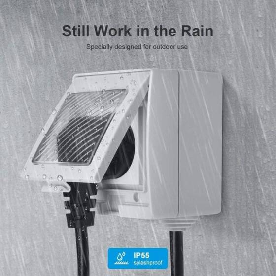 Sonoff S55TPI-AU WiFi Smart Waterproof Socket Outdoor Use For Smart Home System AU Plug - 4