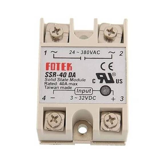 SSR-40DD Input 3-32VDC Output 5-60VDC Solid State Relay (DD Means Direct Current ControlLed Direct Current) - 1