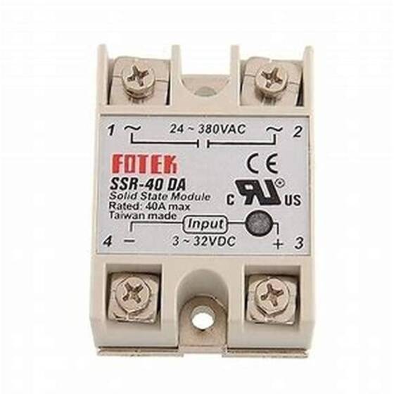 SSR-40DD Input 3-32VDC Output 5-60VDC Solid State Relay (DD Means Direct Current ControlLed Direct Current) - 4