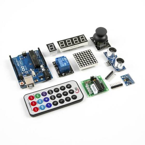 Starter KIT 1 Upgrade Version Plastic Case US Plug Without Battery R3 Board R3 With Logo - 4