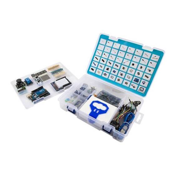 Starter KIT 1 Upgrade Version Plastic Case US Plug Without Battery UNO R3 Without Logo - 6