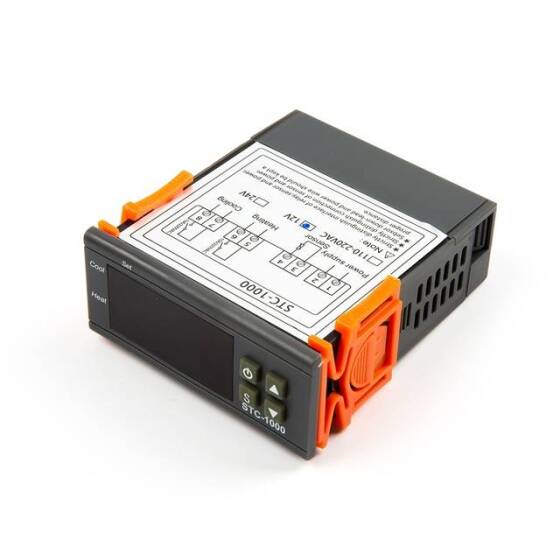 STC-1000 DC12V Digital Temperature Controller Microcomputer Thermostat Switch With 1m Cable - 12