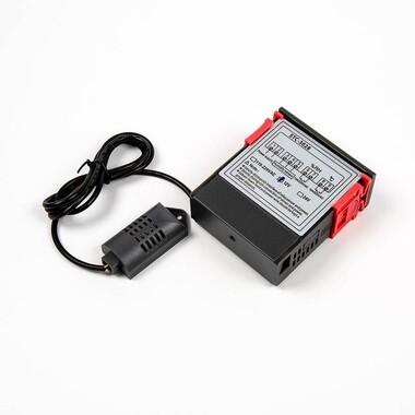 STC-3028 DC12V Dual Display Dual Temperature Adjustable Temperature Controller With 1M Cable - 1
