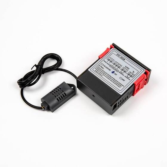 STC-3028 DC12V Dual Display Dual Temperature Adjustable Temperature Controller With 1M Cable - 1