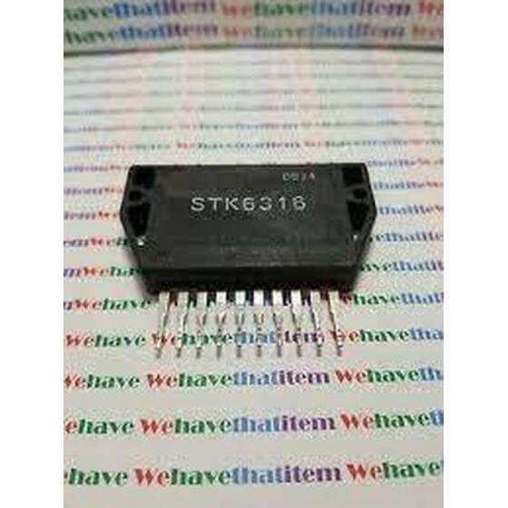 STK6316 Amplifier Integrated Circuit IC Part - 1