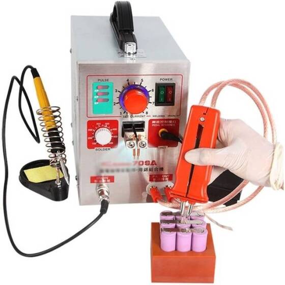 SUNKKO 709A Battery Spot Welder With 70B Welding Pen UK Plug 220V - 1