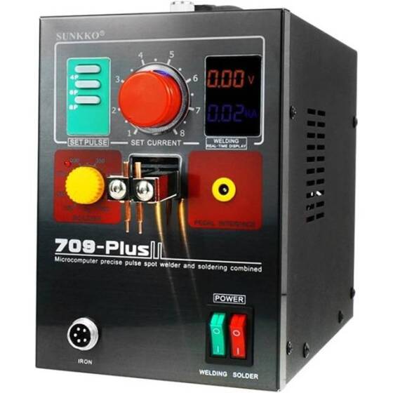 SUNKKO 709PLUS Spot Welding 4-3KW Machine With 70BN Welding Pen US Plug 110V - 1