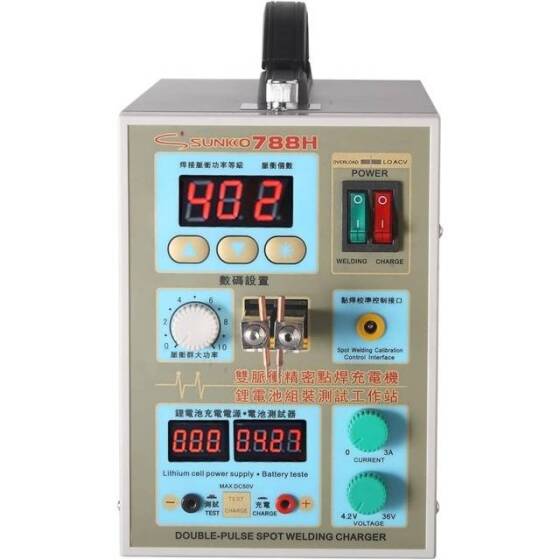 SUNKKO 788H 18650 Battery Spot Welding Machine EU Plug 220V - 1