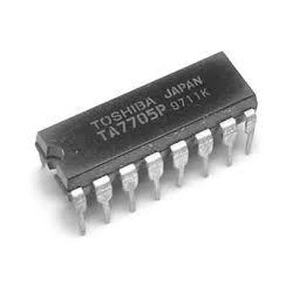 TA7705P DIP-16 Integrated Circuit IC Part - 1