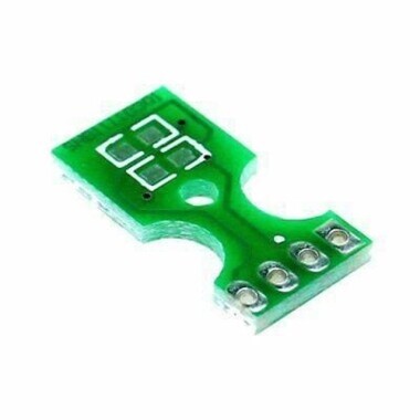 Temperature and Humidity Sensor Adapter 2.54mm - Sht10 Sht11 Sht15 Compatible PCB - 1