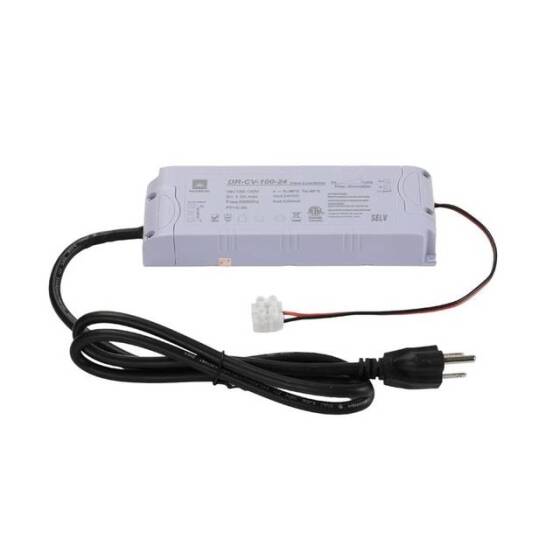 TG100W 24V Led SCR Indoor Dimming Power Supply Size: 232x49x30mm - 3
