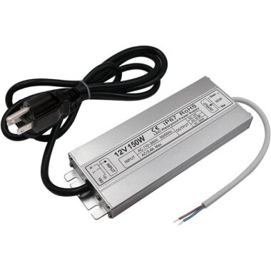 TG150W 12V Led SCR Indoor Dimming Power Supply Size: 288x49x30mm - 1