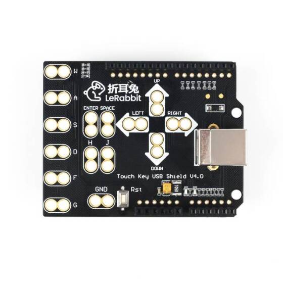 Touch Key USB Shield V4.0 Universal Banana Keyboard - 2
