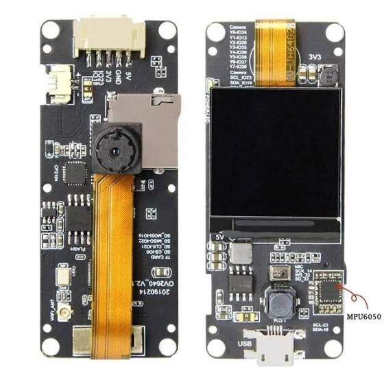 TTGO T-Camera Plus Camera Module OV2640 1.3 Inch Display Rear Camera Fish-eye Lens Rear Camera - 2