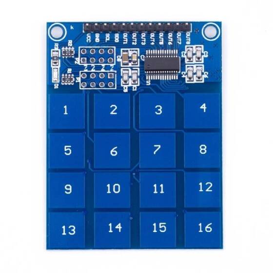 TTP229 16 Channel Digital Capacitive Switch Touch Sensor Module for Arduino - 5