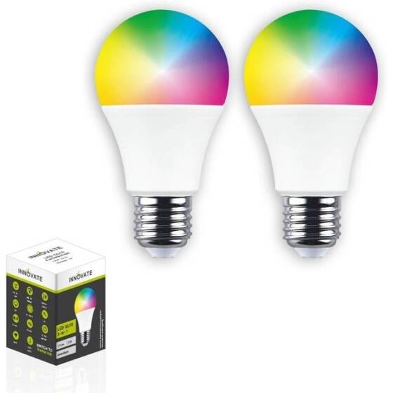 Tuya 220-240V WiFi Smart Bulb 10W RGB+WW E27 Remote Timing Regulation Of Alexa Lumen: 1000lm - 1