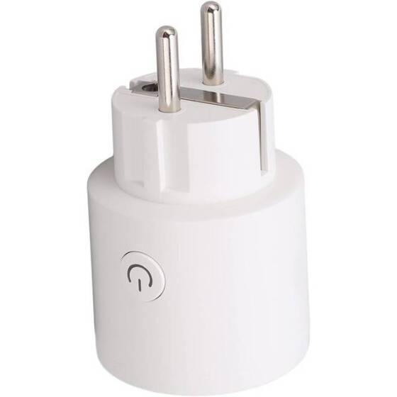 Tuya Wifi Smart Socket Remote Timing Voice Switch US Plug 100-240V 10A For Alexa Size: 53x53x52mm - 1