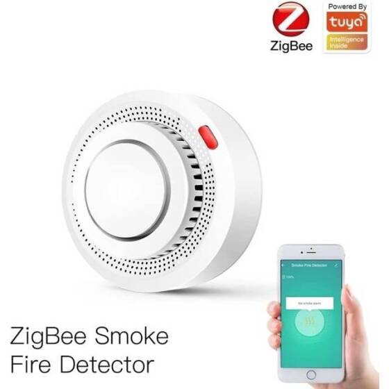 Tuya Zigbee Smoke Alarm With Battery - 2